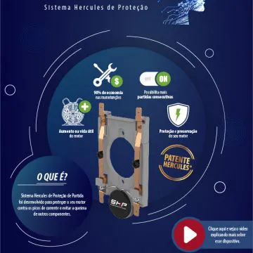 Hercules Motores Elétricos desenvolve Sistema de Proteção de Partida para motores monofásicos