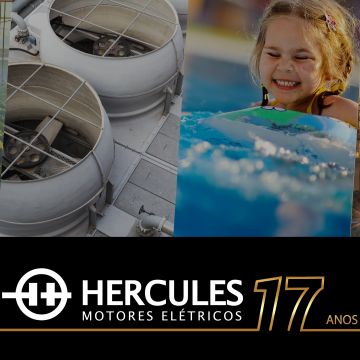 Inovando em tecnologia, Hercules Motores Elétricos faz 17 anos